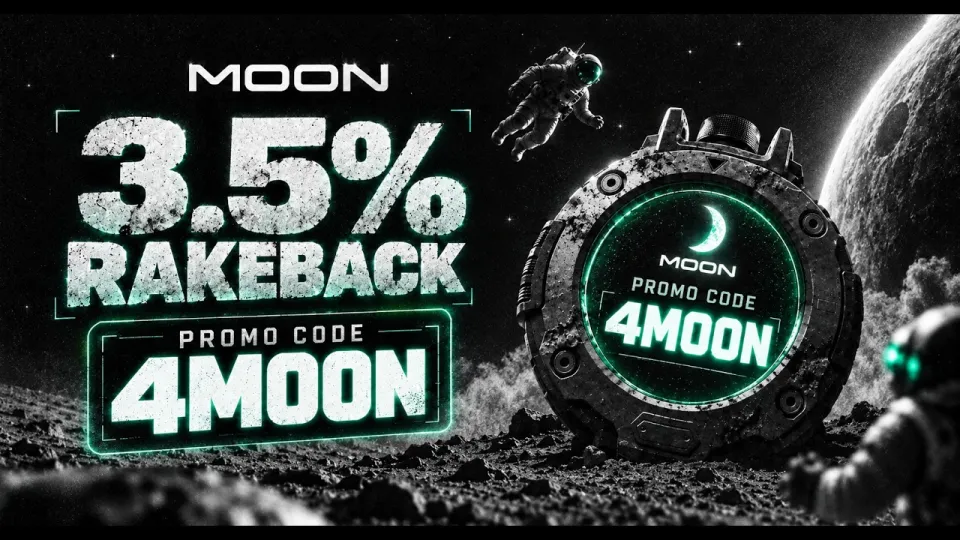 Moon promo code 4MOON unlocks 3.5% rakeback boost on moon.com
